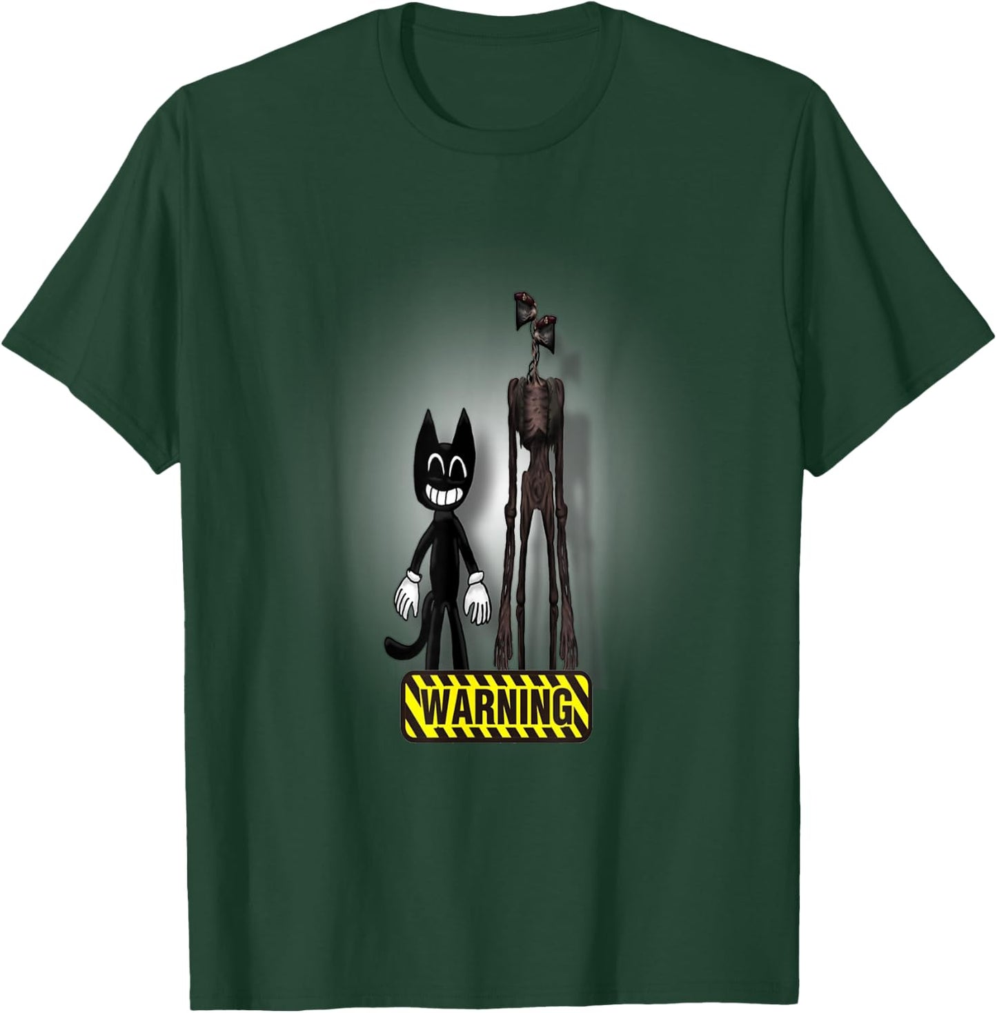 Sirenhead Siren Head Creepy Horror Character, Are you afraid T-Shirt - T-Shirt | Forest