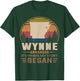 Vintage Wynne Arkansas Homtown My Story Began T-Shirt - T-Shirt | Forest