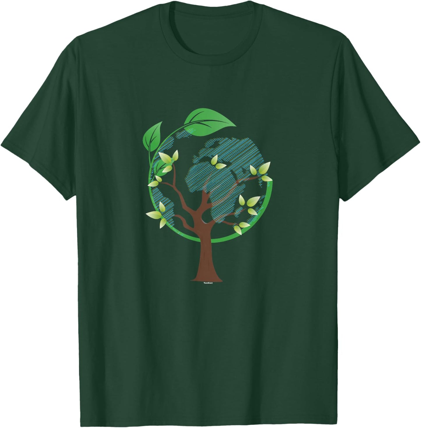 Earth Day Nature Lovers Conservationalist Ecologist T-Shirt - T-Shirt | Forest