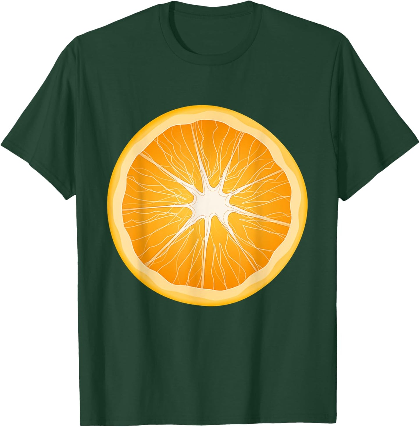 Orange Costume Easy Matching Group Halloween Men Women T-Shirt - T-Shirt | Forest