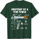 Anatomy Of A Pew Pewer T-Shirt - T-Shirt | Forest