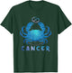 Cancer Zodiac Sign Birthday Horoscope Lover Kids Men Women T-Shirt - T-Shirt | Forest