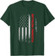 Flooring Installer Contractor USA Flag Floor Installation T-Shirt - T-Shirt | Forest