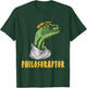 Philosophy Major Student Shirts & Gifts Philosoraptor Velociraptor Philosopher - Funny Philosophy T-Shirt - T-Shirt | Forest