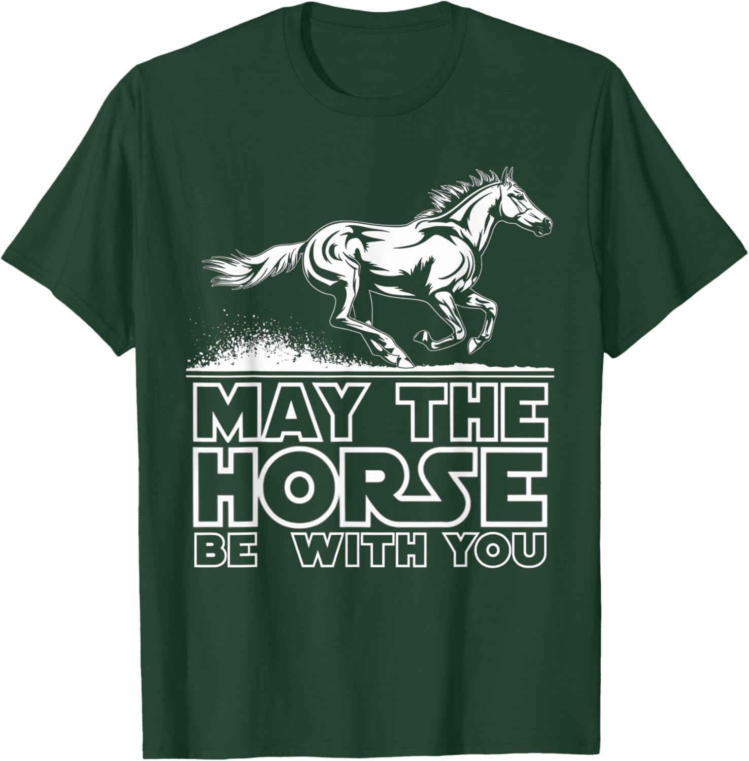Horse Shirts for Girls Funny Horse Riding Gifts Horse Show T-Shirt - T-Shirt | Forest
