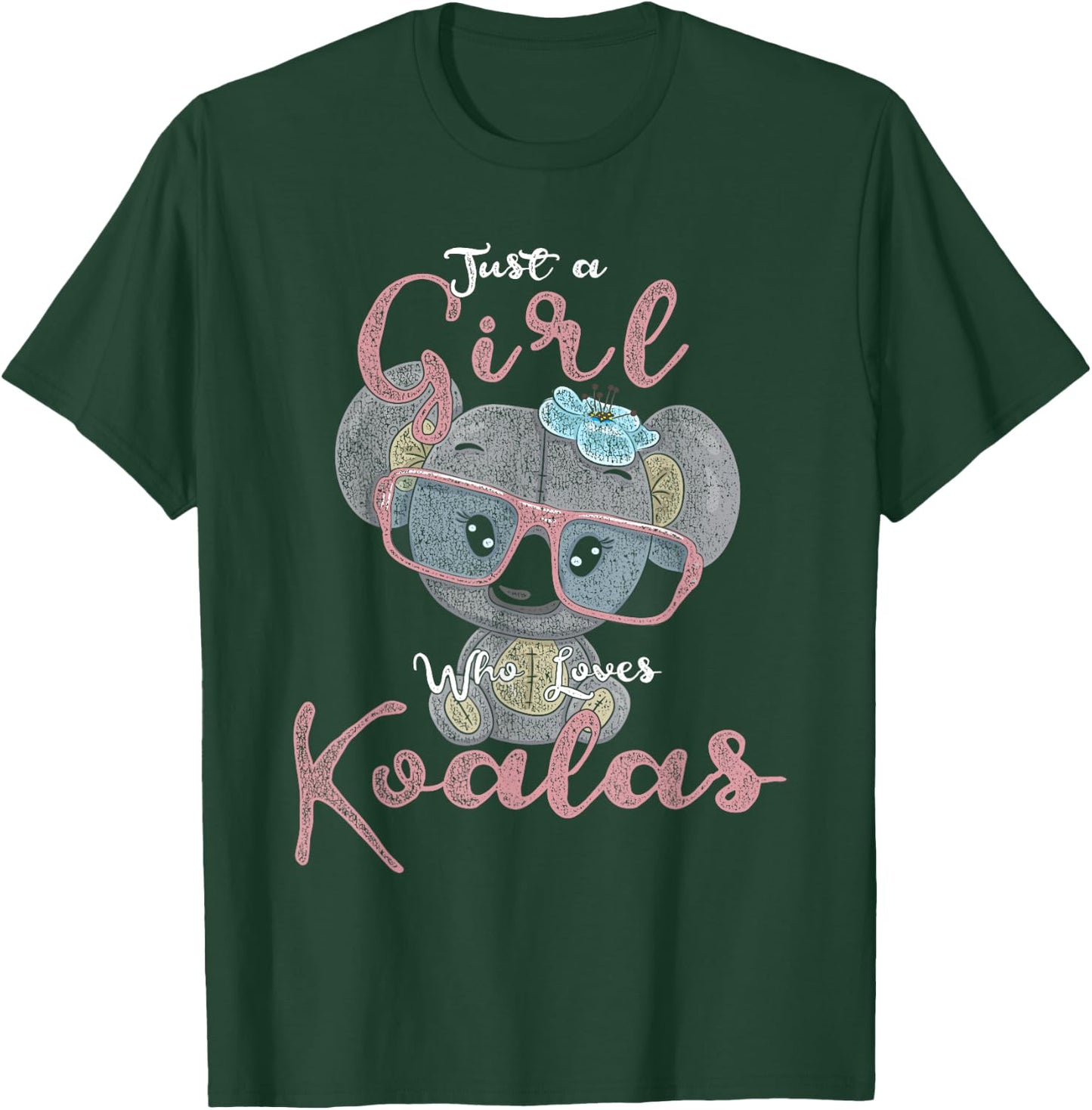 Just A Girl Who Loves Koala T-Shirt - T-Shirt | Forest