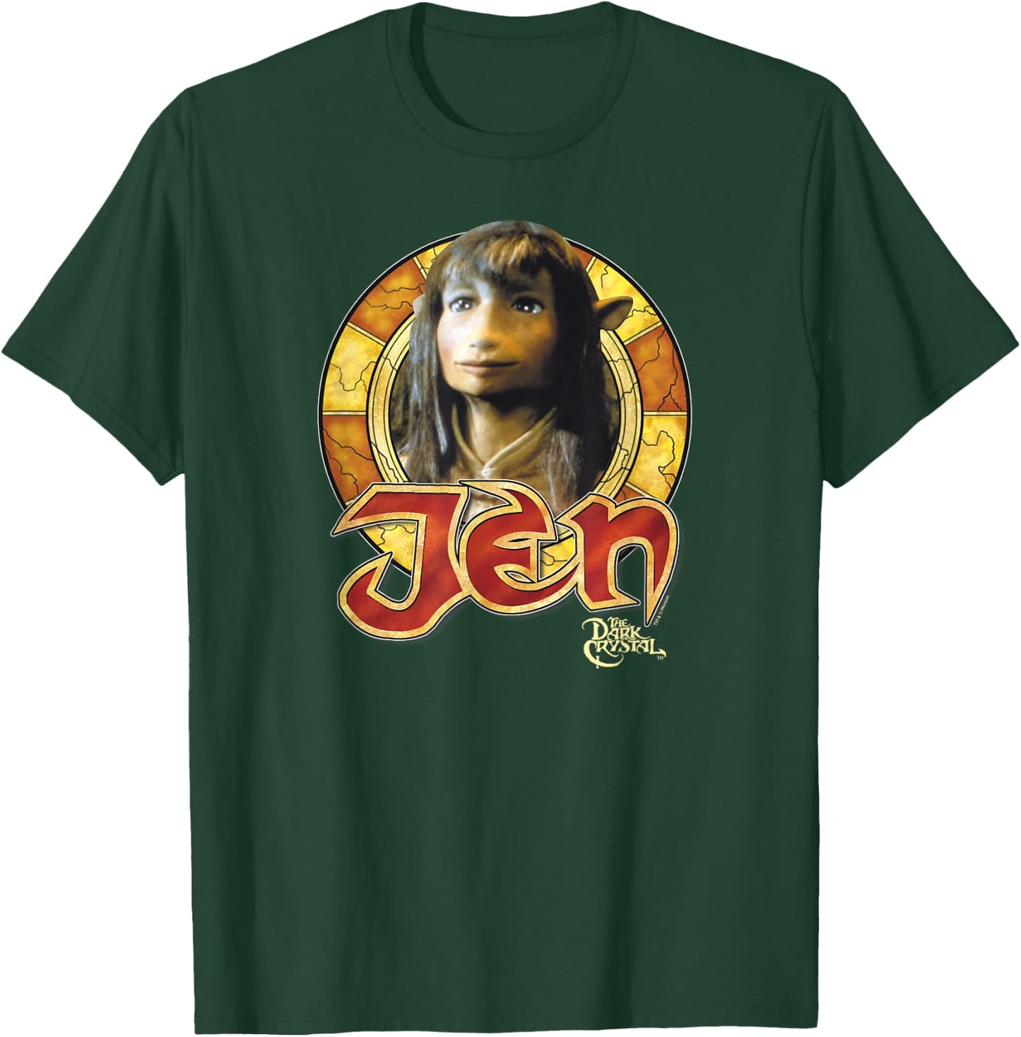 The Dark Crystal Jen Circle T-Shirt - T-Shirt | Forest