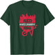 Red Wheelbarrow BBQ Barbeque Grilling Smoking T-Shirt - T-Shirt | Forest