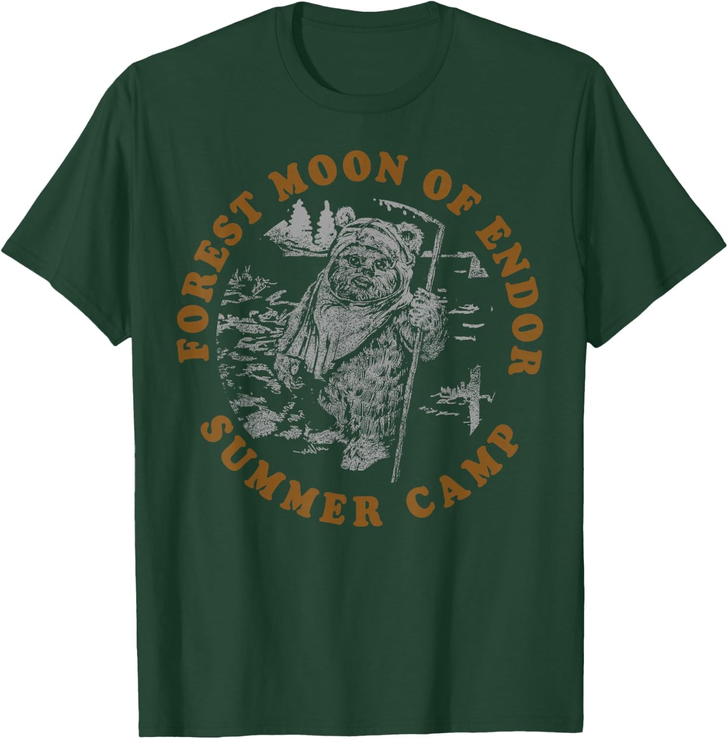 Star Wars Forest Moon Of Endor Summer Camp T-Shirt - T-Shirt | Forest