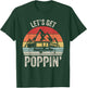 Vintage Retro Let's Get Poppin' Camping RV Pop Up Camper T-Shirt - T-Shirt | Forest