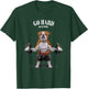 Bulldog Dog Weightlifting in Fitness Gym T-Shirt - T-Shirt | Forest