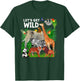Zoo Animals Wildlife Birthday Party A Day At The Zoo Safari T-Shirt - T-Shirt | Forest