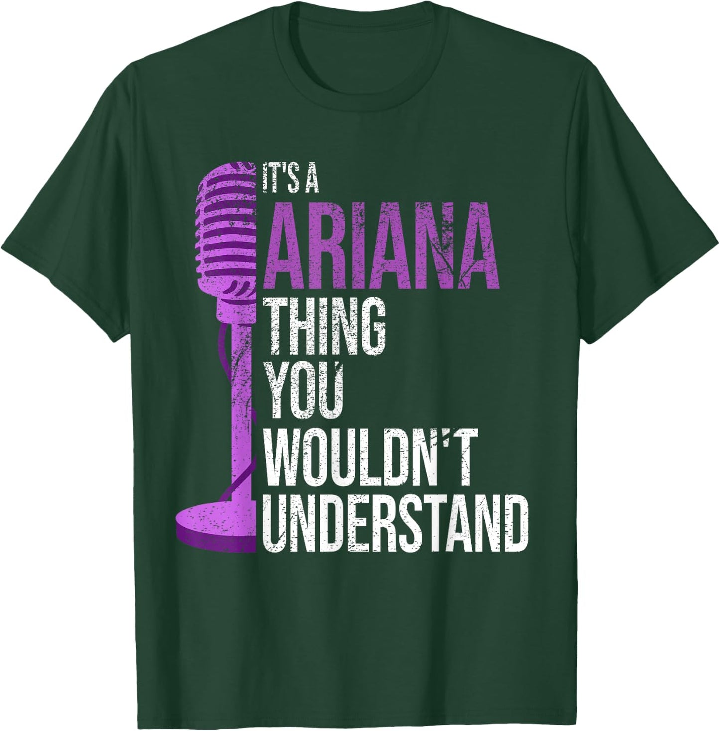It's a Ariana Thing you wouldn't Understand - Funny Ariana T-Shirt - T-Shirt | Forest