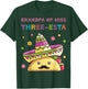 Grandpa of Miss Three-Esta Mexican Fiesta 3rd Birthday Party T-Shirt - T-Shirt | Forest