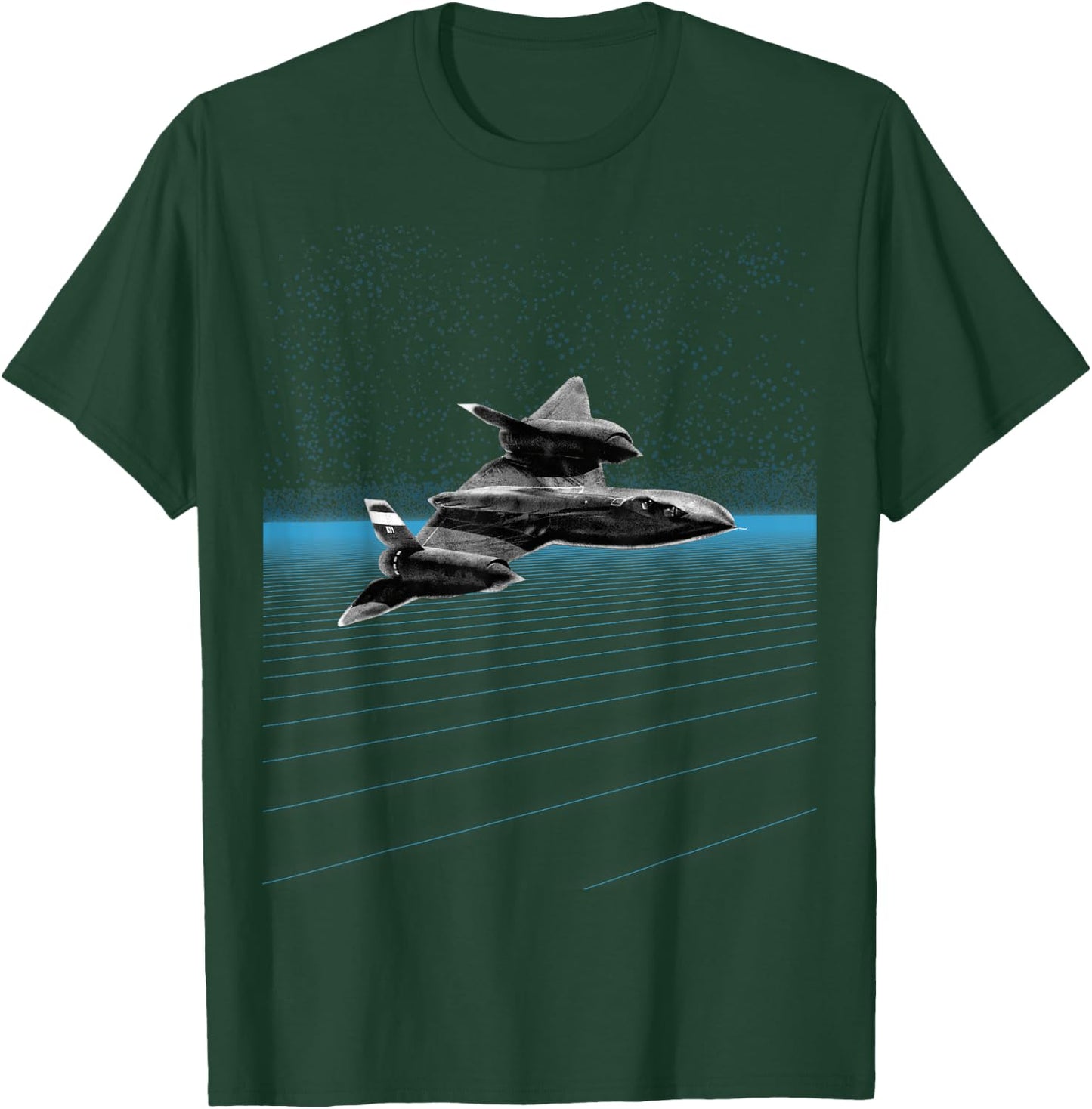 SR-71 Blackbird - Collectable Military T-Shirt - T-Shirt | Forest