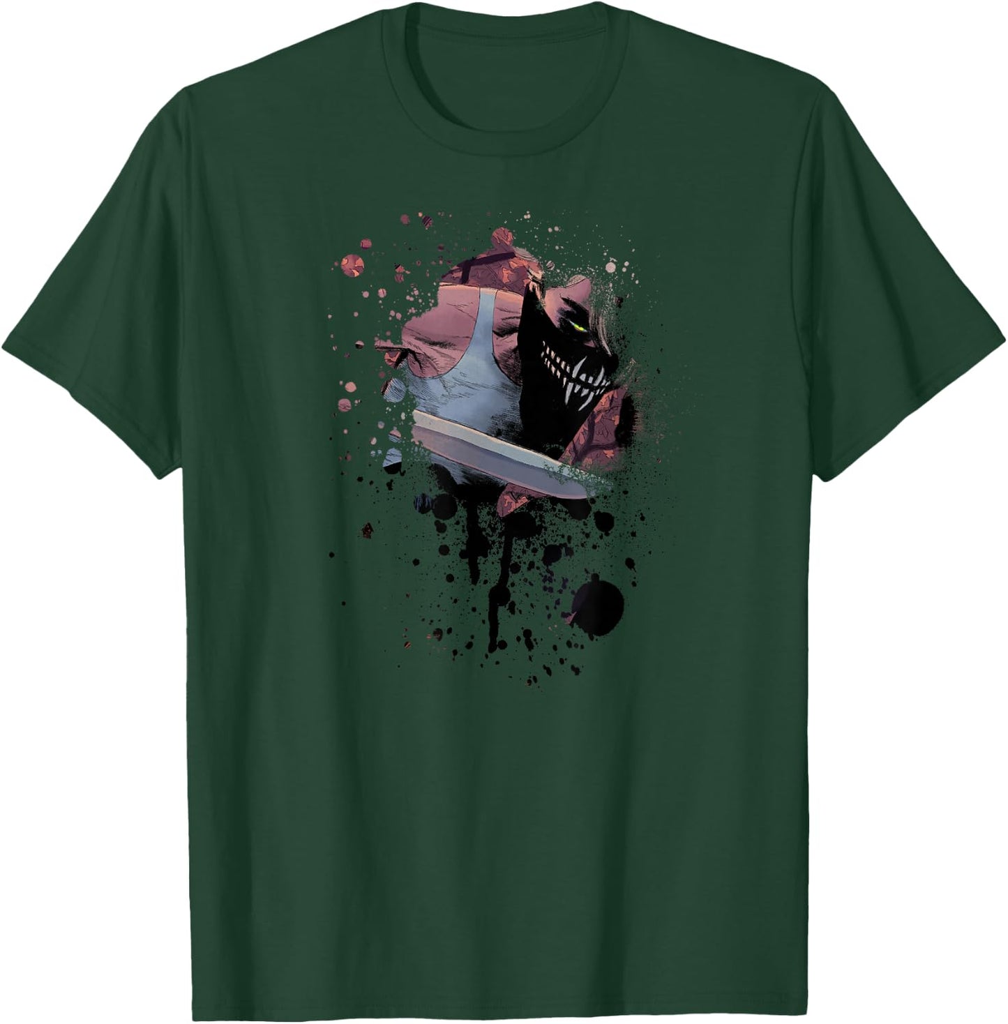 SIKTC Erica Slaughter Splatter T-Shirt - T-Shirt | Forest