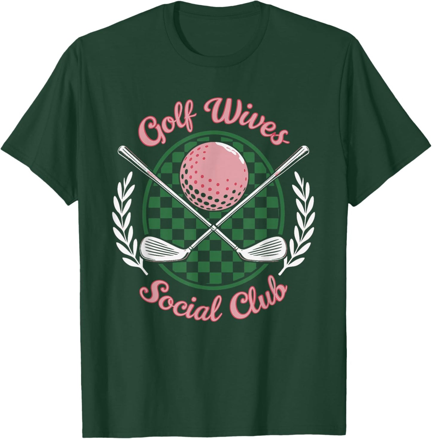 Golf Wives Social Club T-Shirt - T-Shirt | Forest