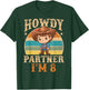 Howdy Partner I'm 8 Cowboy 8th Birthday Country Western Boy T-Shirt - T-Shirt | Forest