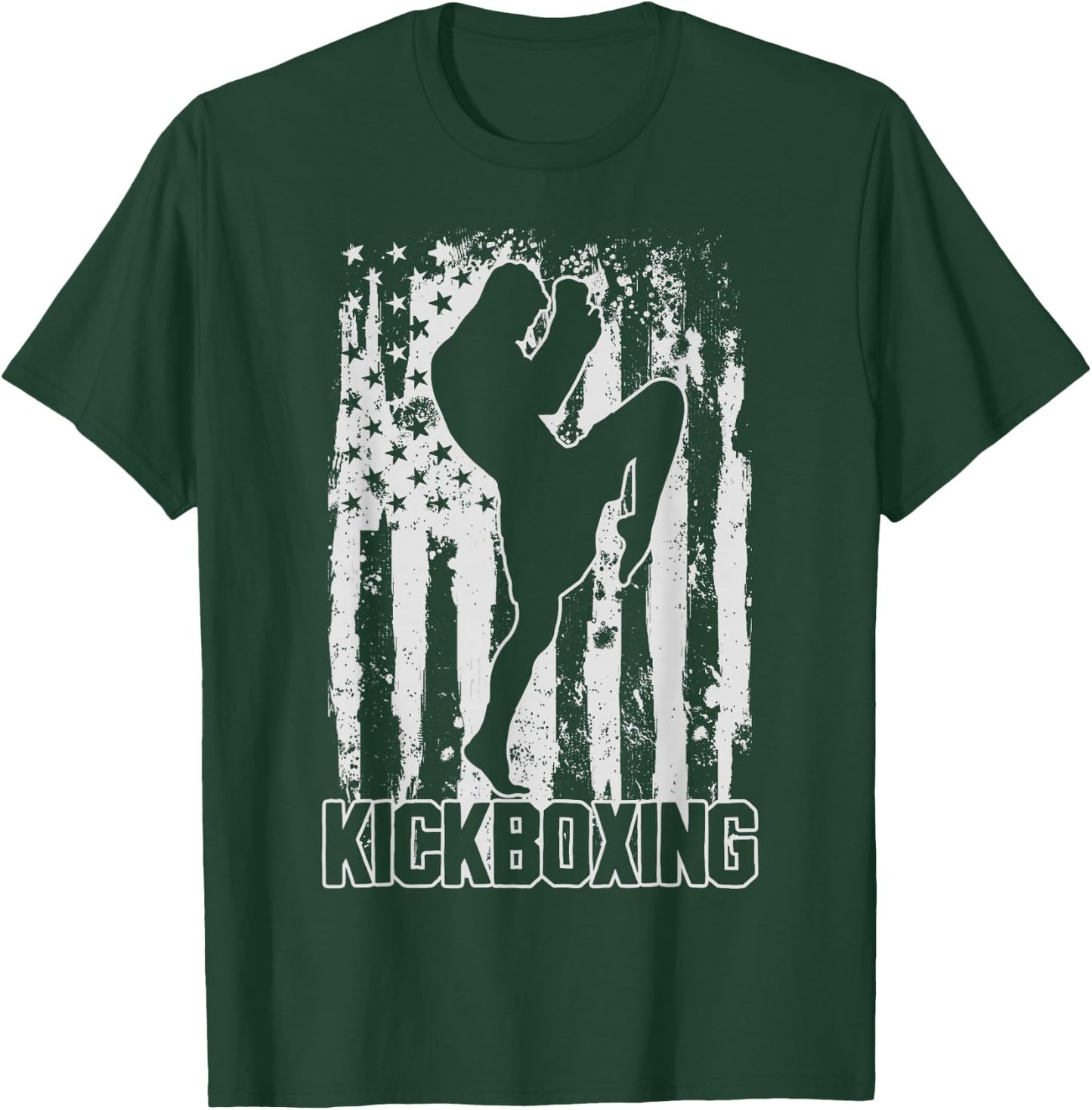 Kickboxing Kickboxer Gift T-Shirt - T-Shirt | Forest