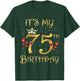 It's My 75th Birthday 75 Years Old 75th Birthday Queen T-Shirt - T-Shirt | Forest