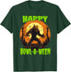 Happy Howl-o-Ween Halloween Pun Werewolf Howling Full Moon T-Shirt - T-Shirt | Forest