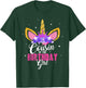 Cousin Of The Birthday Girl Unicorn Birthday Princess T-Shirt - T-Shirt | Forest