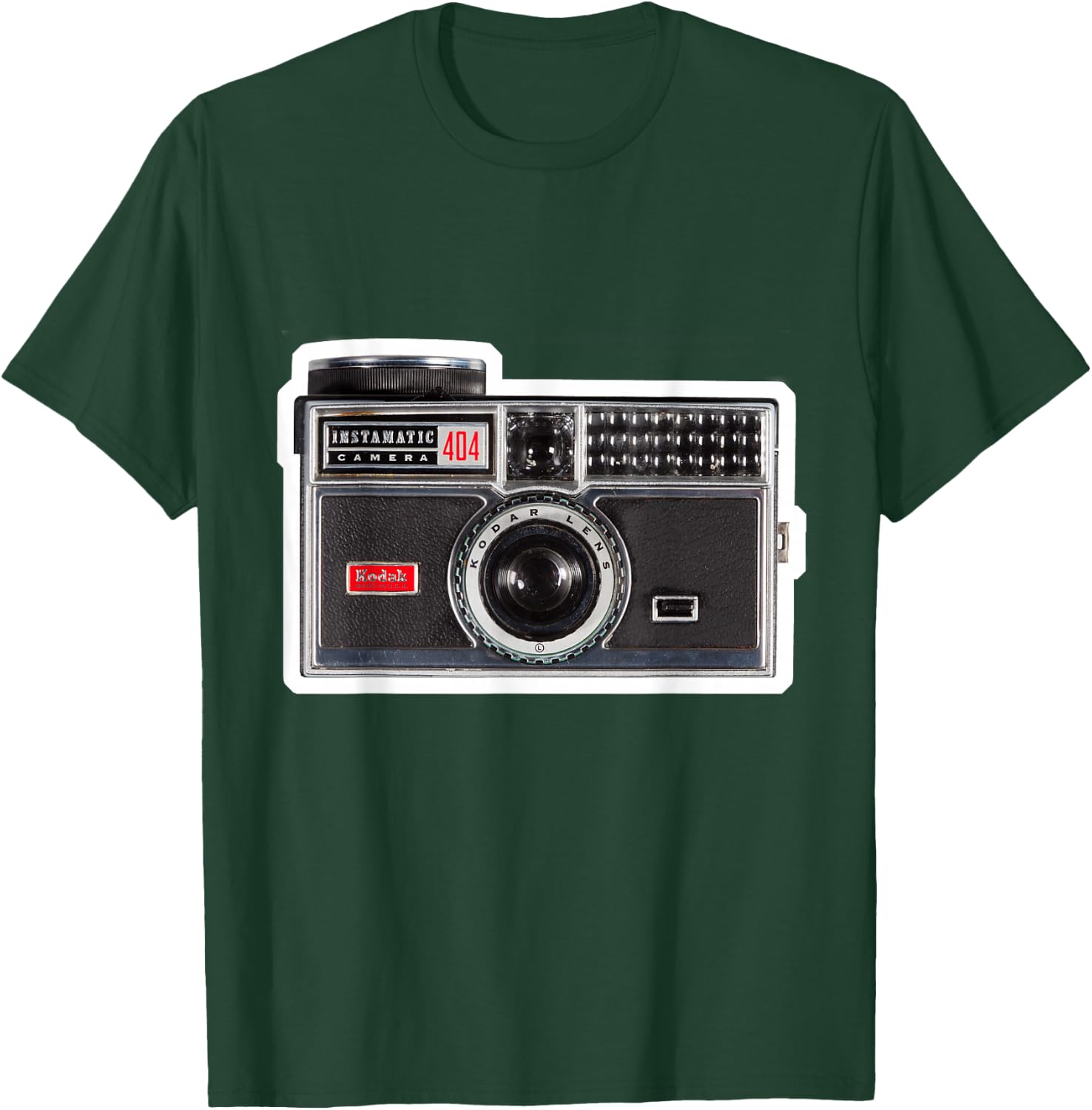 KODAK INSTAMATIC Camera Design T-Shirt - T-Shirt | Forest