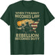 When Tyranny Becomes Law Rebellion Becomes Duty T-Shirt - T-Shirt | Forest