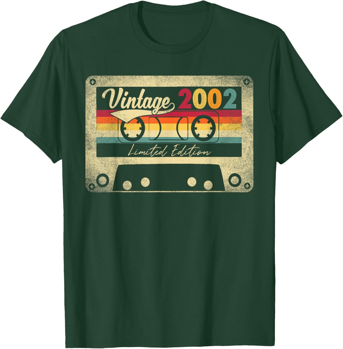 2002 21st Birthday Gift 21 Years Old Limited Edition Vintage T-Shirt - T-Shirt | Forest