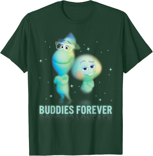 Disney Pixar Soul Buddies Forever Stars Friendship Pose T-Shirt - T-Shirt | Forest