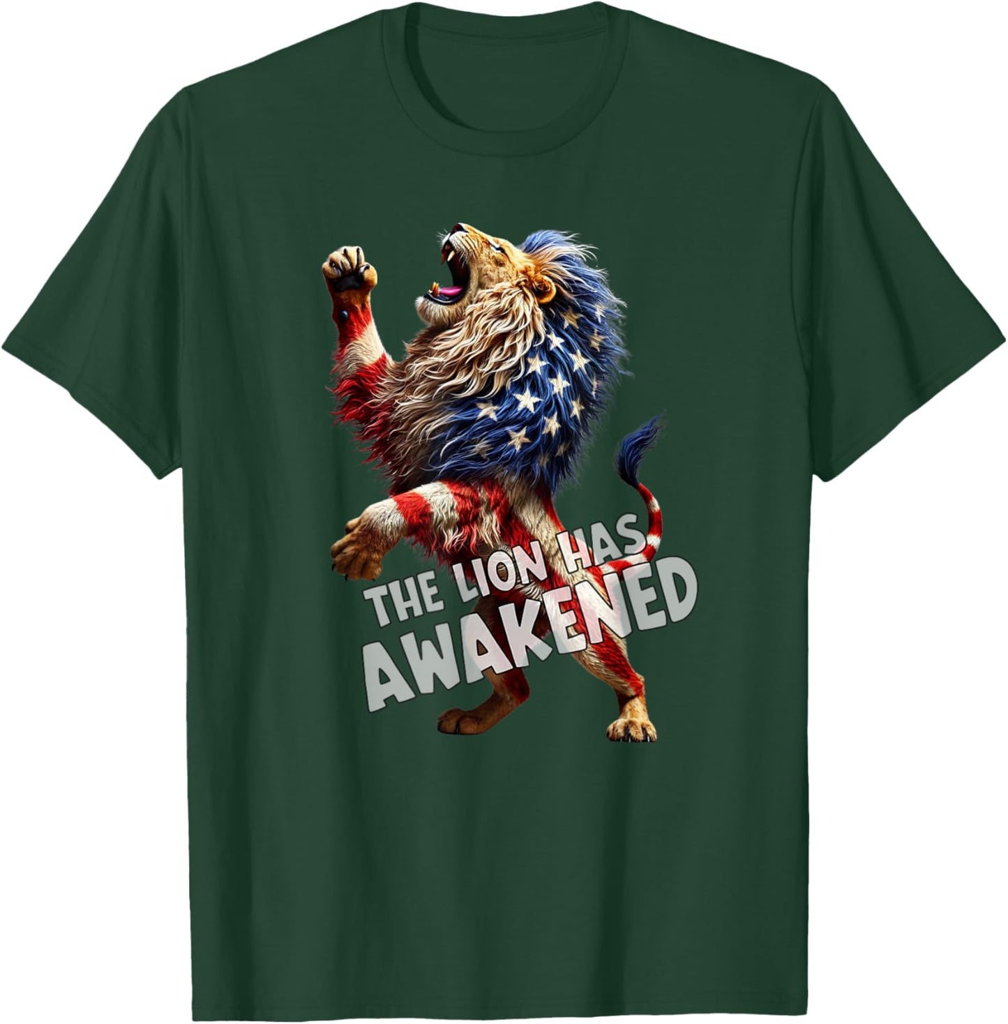 The Lion Has Awakened. Fear the Roar T-Shirt - T-Shirt | Forest