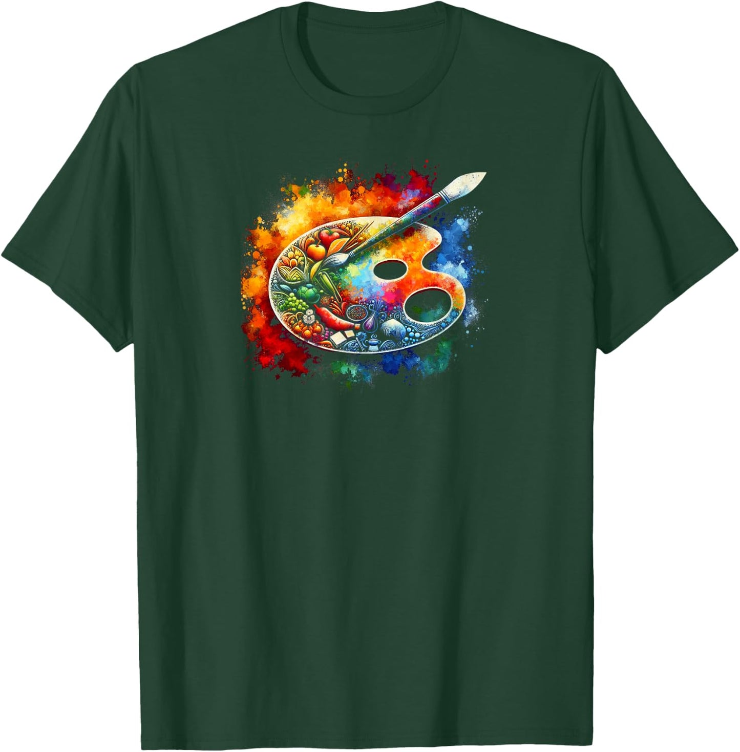 Chef's Palette T-Shirt - T-Shirt | Forest