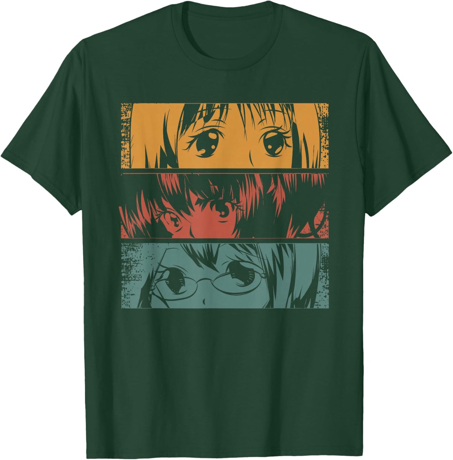 Japanese Manga Asia Otaku Girl Gift Cute Anime T-Shirt - T-Shirt | Forest