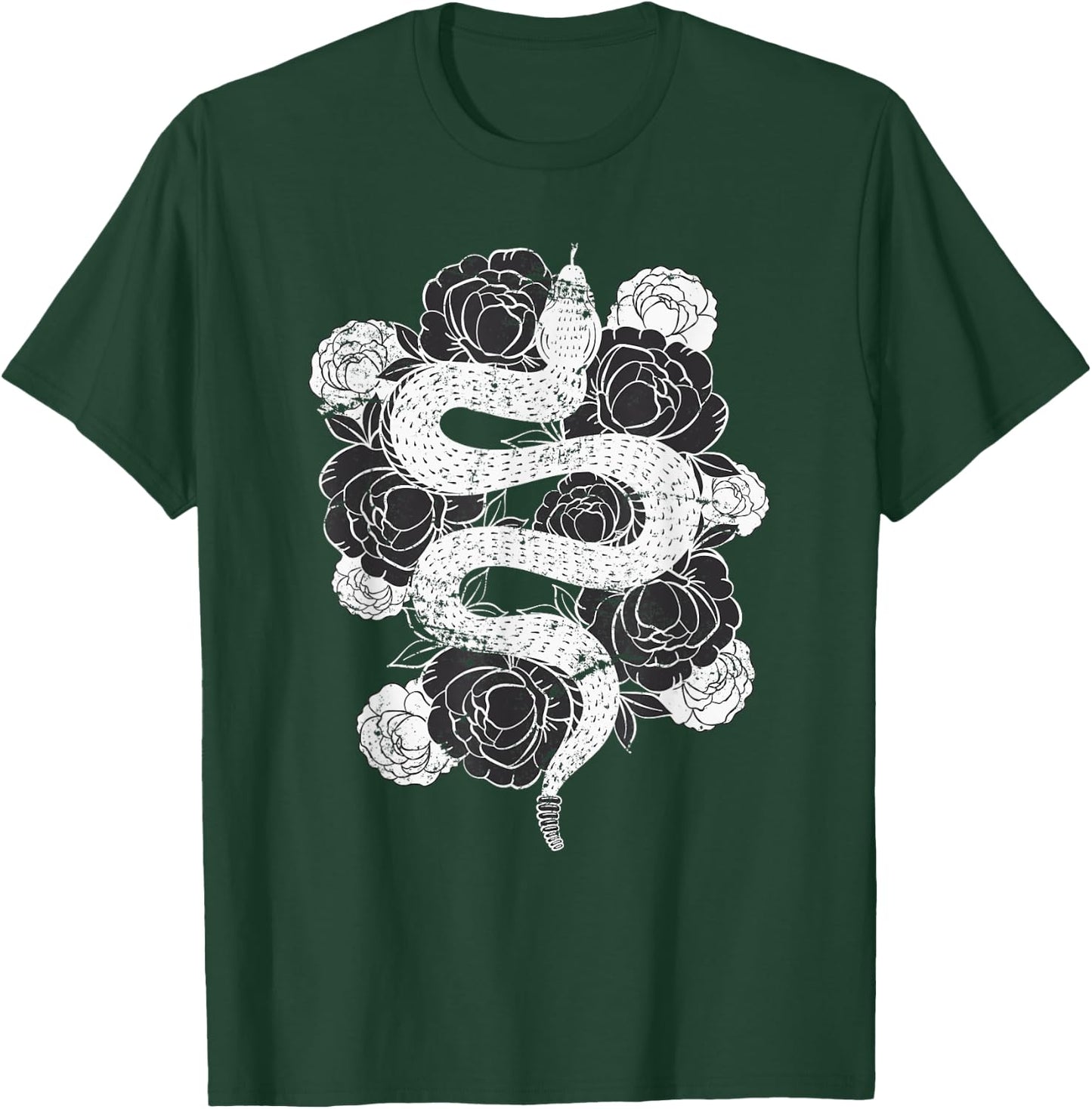 Rose Snake T-Shirt - T-Shirt | Forest