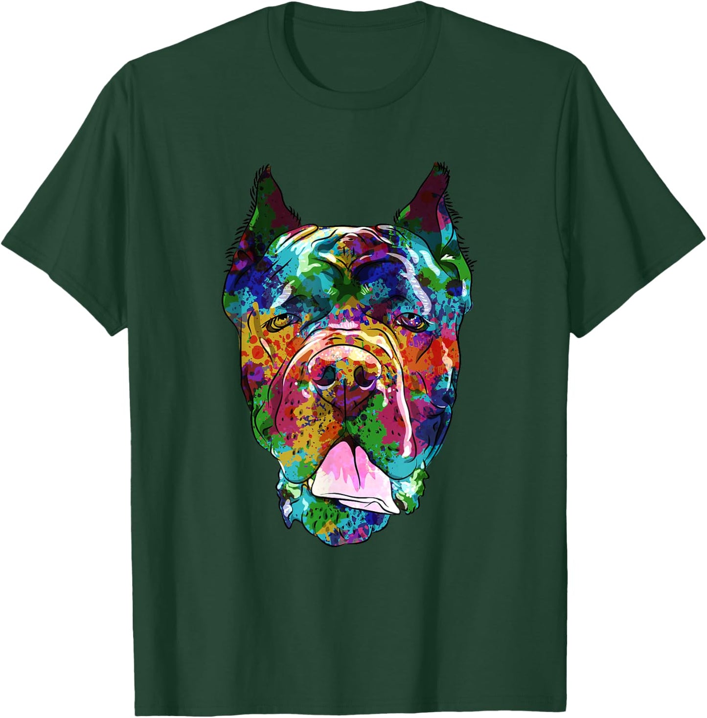 Cane Corso Silhouette Dog Italian Mastiff Men Women Kids T-Shirt - T-Shirt | Forest
