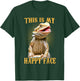 This is My Happy Face Bearded Dragon Funny Gift Girls Kids Small T-Shirt - T-Shirt | Forest