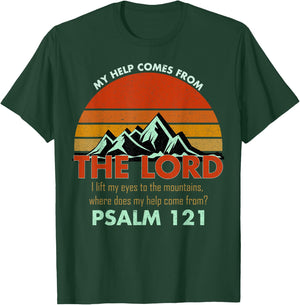 Psalm 121 My Help Comes From The Lord My Healer Shirt T-Shirt - T-Shirt | Forest