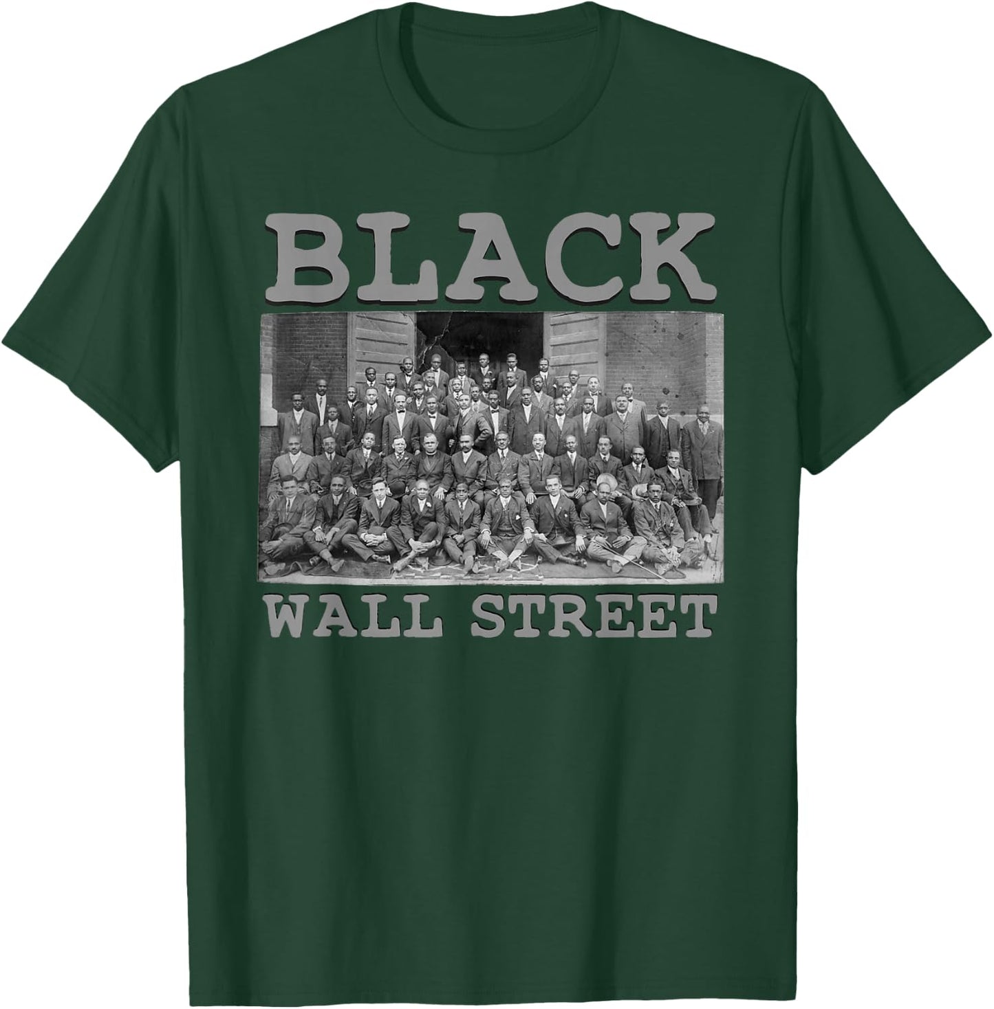 African American Business Black History Black Wall Street T-Shirt - T-Shirt | Forest