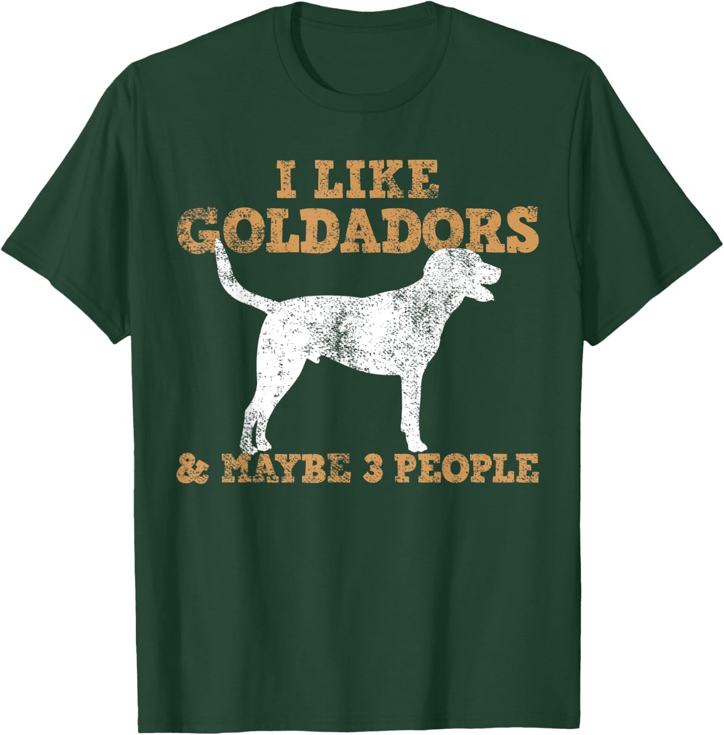 Goldador Labrador T-Shirt - T-Shirt | Forest