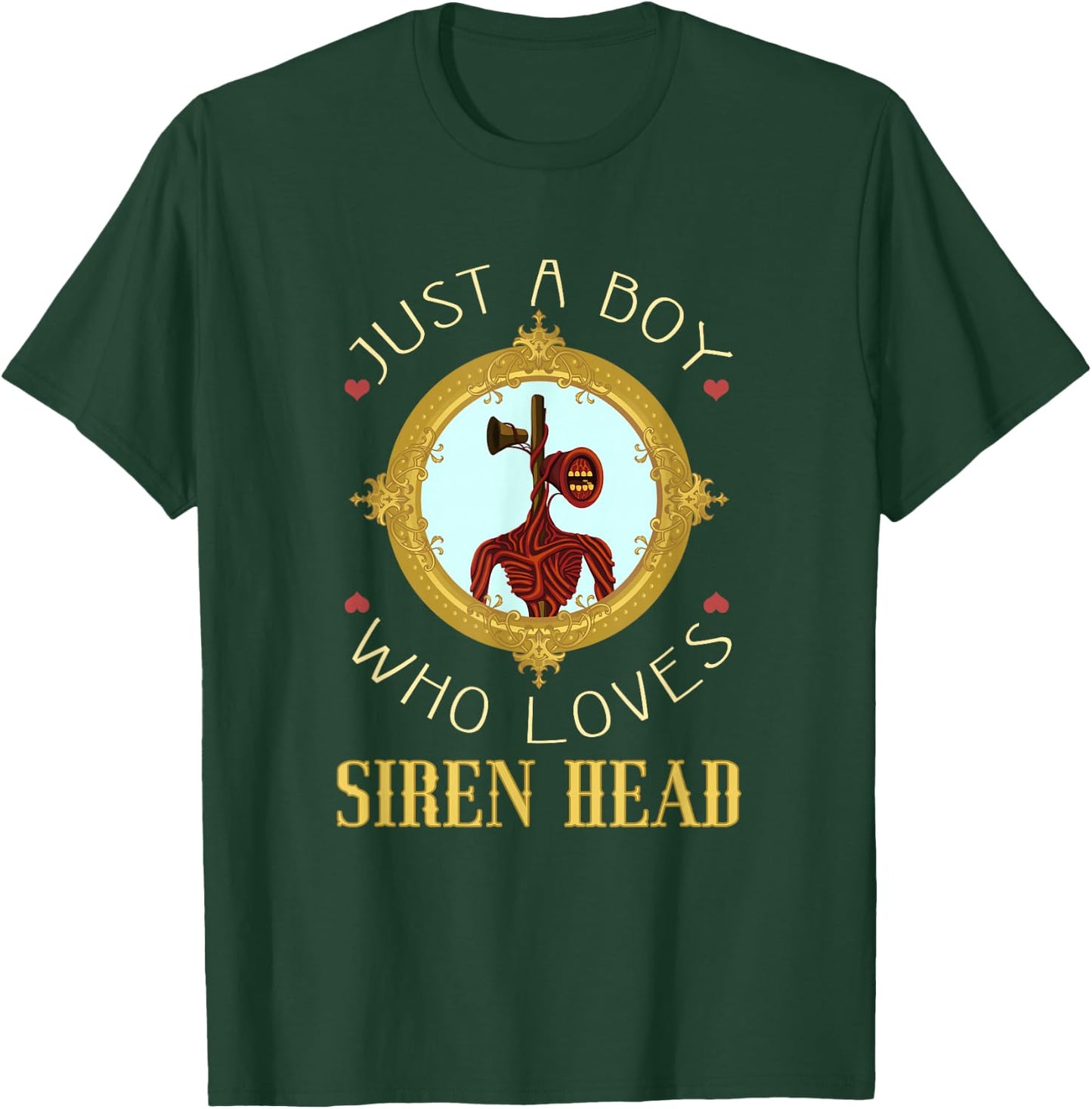 American Cryptid Siren Head T-Shirt - T-Shirt | Forest