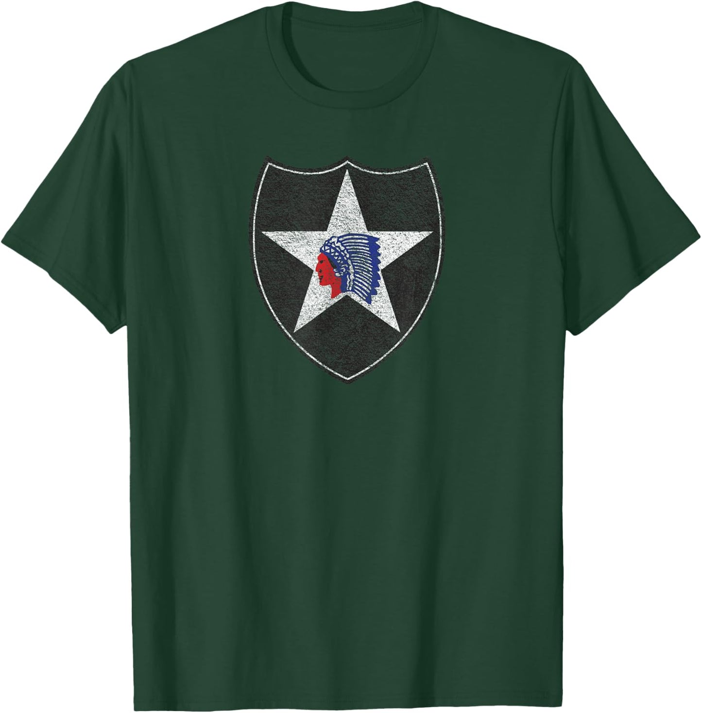 2ND Infantry Division Second Army T-Shirt - T-Shirt | Forest