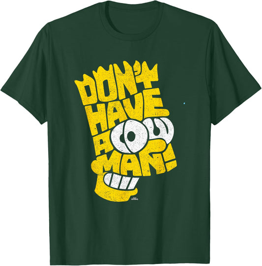 The Simpsons Bart Simpson Don't Have A Cow Man T-Shirt - T-Shirt | Forest