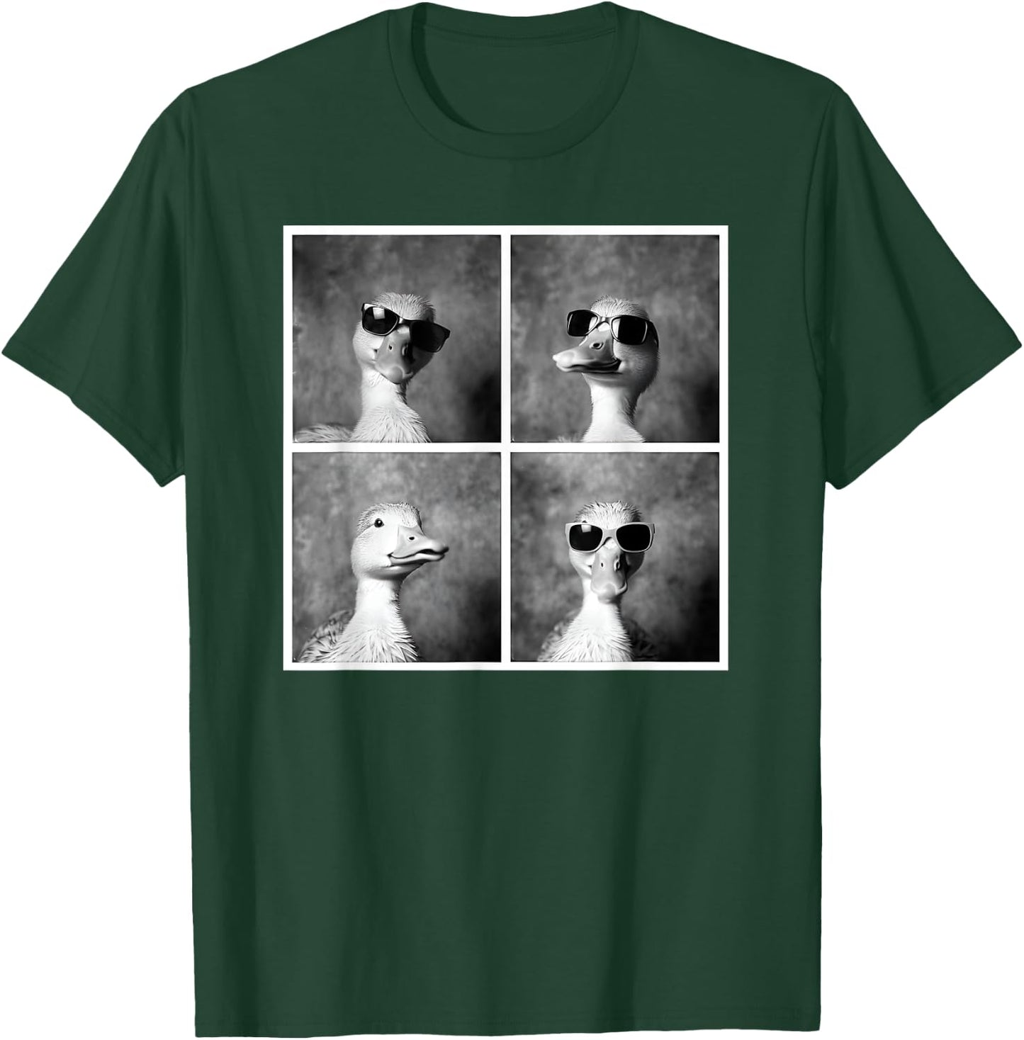 Cool Duck Face Quirky Farm Farming Funny Duck Lover T-Shirt - T-Shirt | Forest
