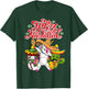 Feliz Navidad Unicorn Cactus Funny Mexican Christmas T-Shirt - T-Shirt | Forest