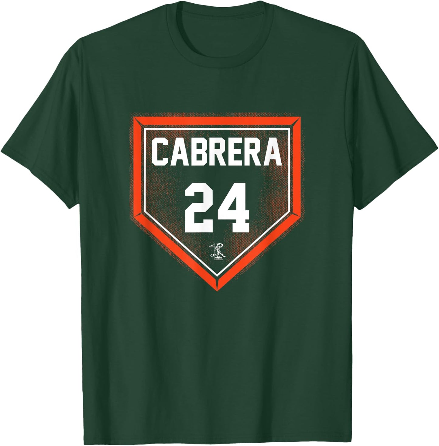 Miguel Cabrera Home Plate Gameday T-Shirt - T-Shirt | Forest