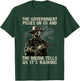 Government Pisses On Us And The Media Tell Us It's Raining T-Shirt - T-Shirt | Forest