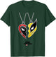 Marvel Deadpool & Wolverine Come Together Friendship Poster T-Shirt - T-Shirt | Forest