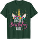 Uncle Of The Birthday Girl Uncle Gift Unicorn Birthday T-Shirt - T-Shirt | Forest
