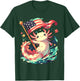 Axolotl American Flag T-Shirt - T-Shirt | Forest