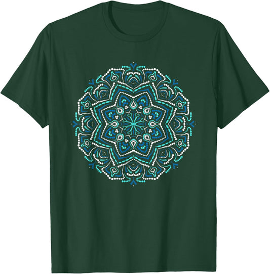 Meditation mandalas - yoga mandala T-Shirt - T-Shirt | Forest